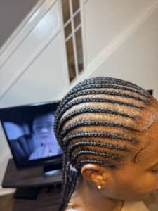 Small Cornrows Braids 225x300
